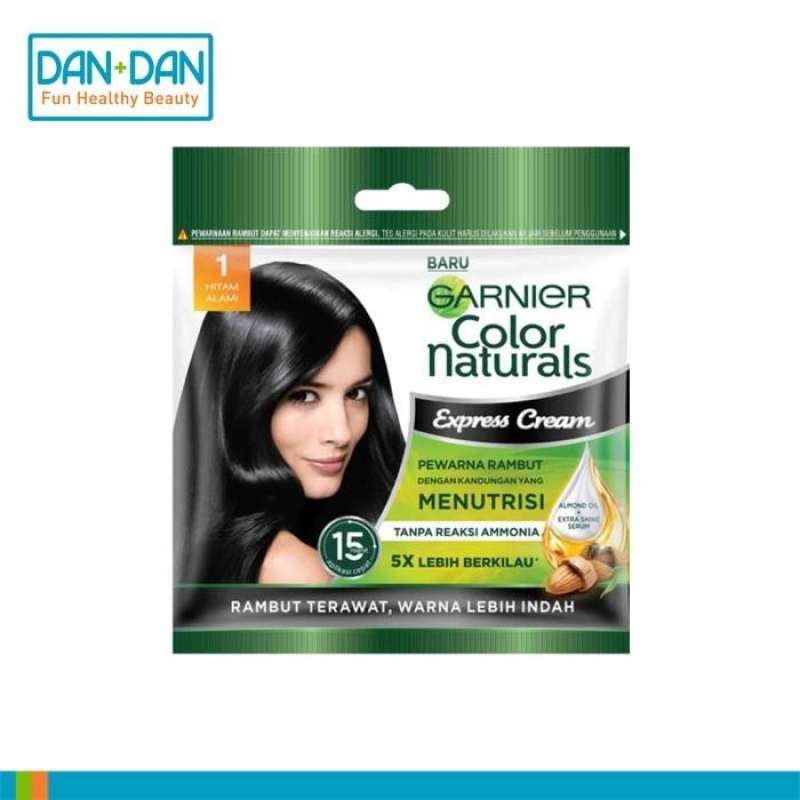 Garnier Hair Colour Natural Black Sachet 1 20G 8 Sachet