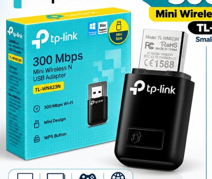 TP-LINK TL-WN823N 300MBPS MINI WIRELESS N USB ADAPTER