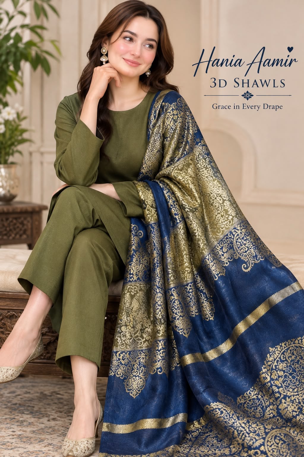 Libas e Yousaf Karandi Khaddar Unstitched Suit - DESIGN 01
