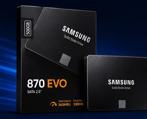 SAMSUNG 870 EVO 500GB 2.5" SATA SSD