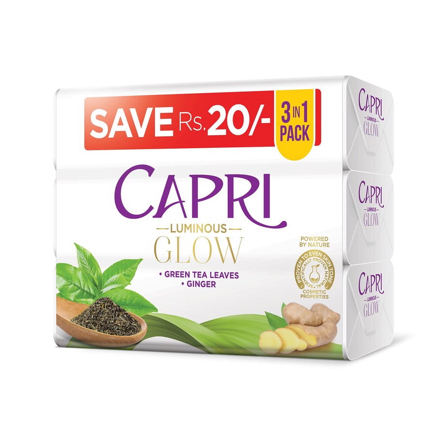 Capri Green 3 In 1 Bundle Pack 120G