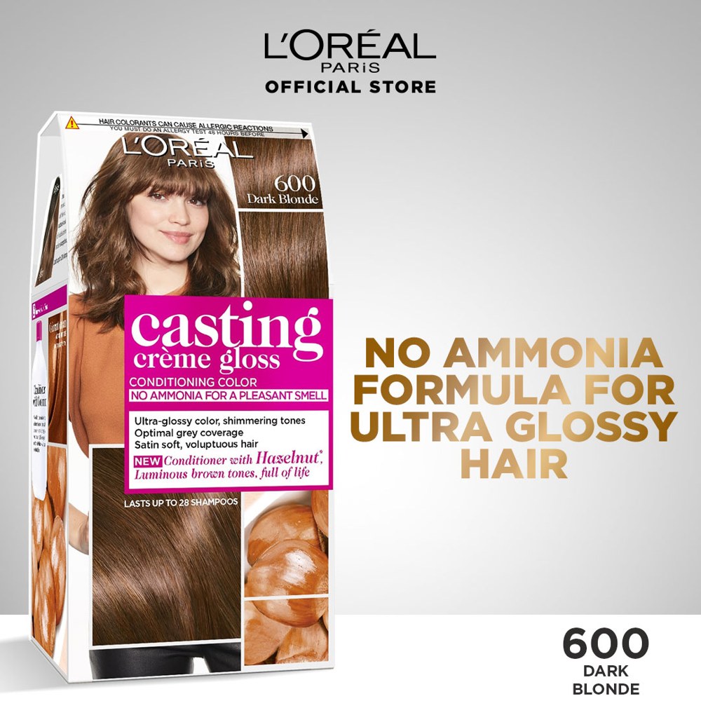 Loreal Casting Hair Colour Dark Blande 600