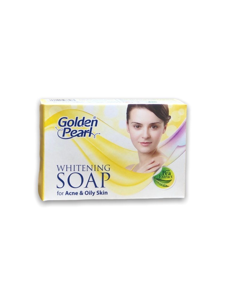 Golden Pearl Yellow Whitening Soap Acne And Oily Skin 100G