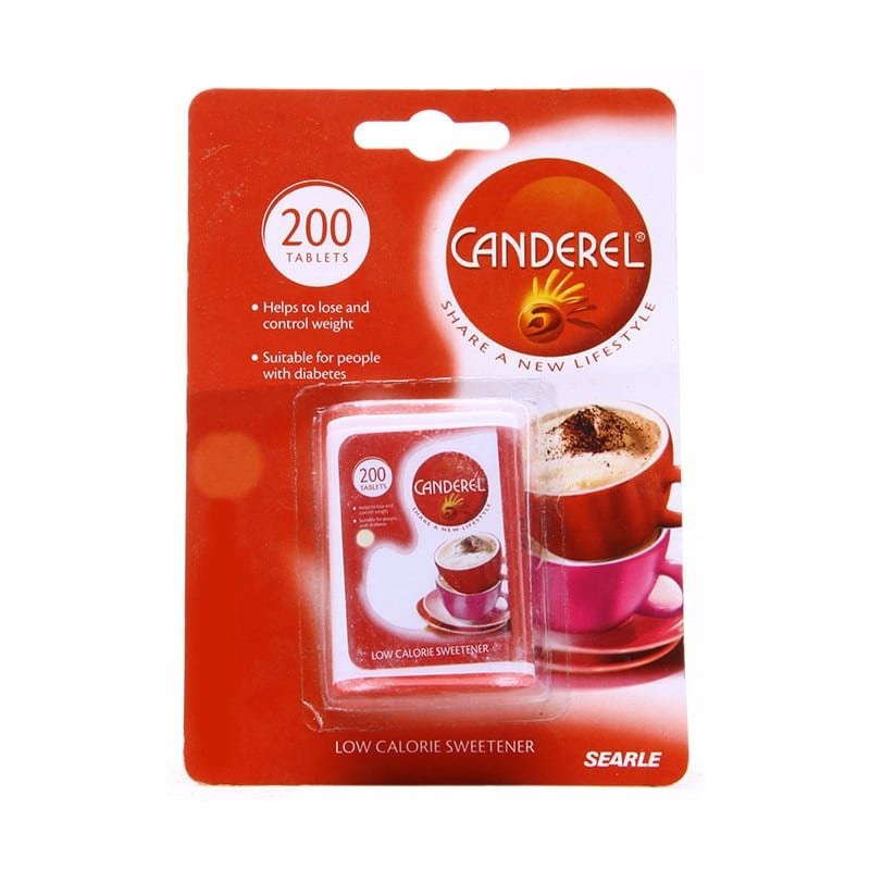 CANDEREL SWEETENER 200 TABLETS PLUS 25 TABLETS FREE