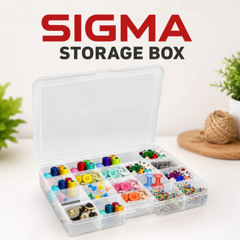 20 Compartment Sigma Storage Case Box