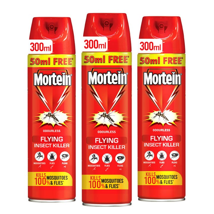 Mortein Insect Killer Spray Odorless Red 300Ml