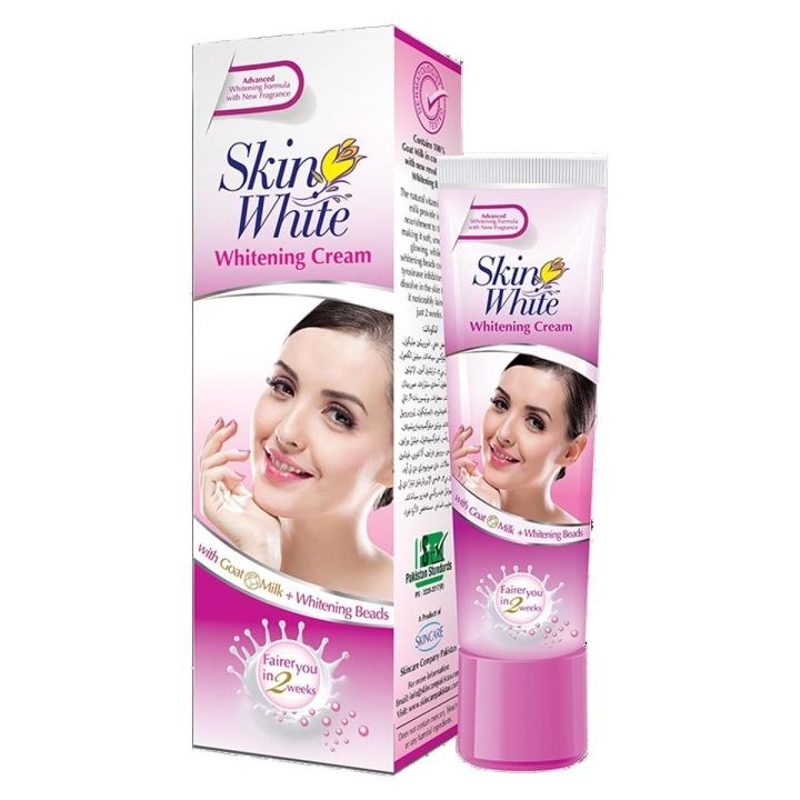 Skin White Whitening Cream Jar