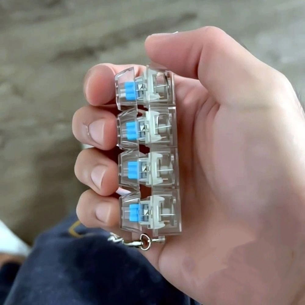 RGB Keyboard Keychain Light