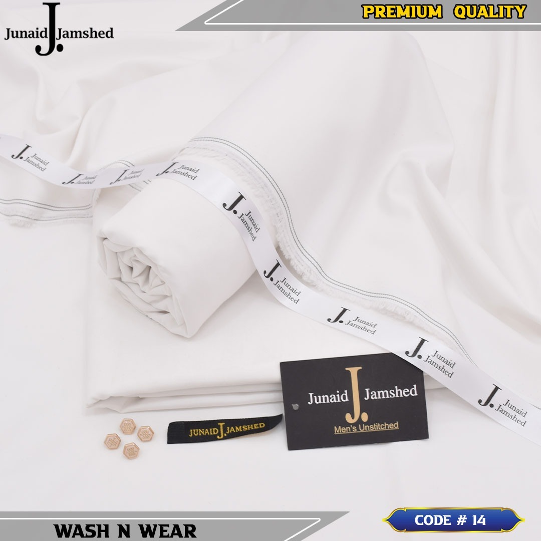 J. FOUR SEASON 2026 WASH AND WEAR AIRJET MENS - WHITE