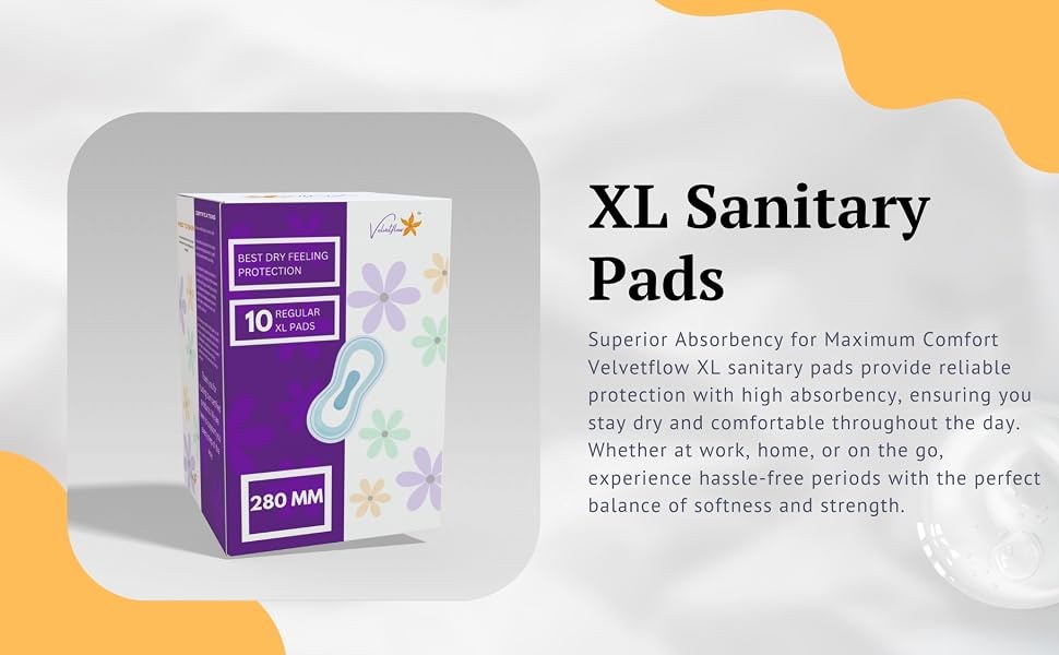 Dr John Sanitary Pads Xl 10 Pads