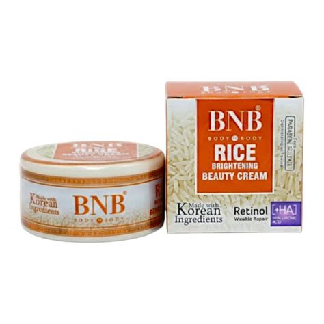 BNB RICE BRIGHTENING BEAUTY CREAM 18G