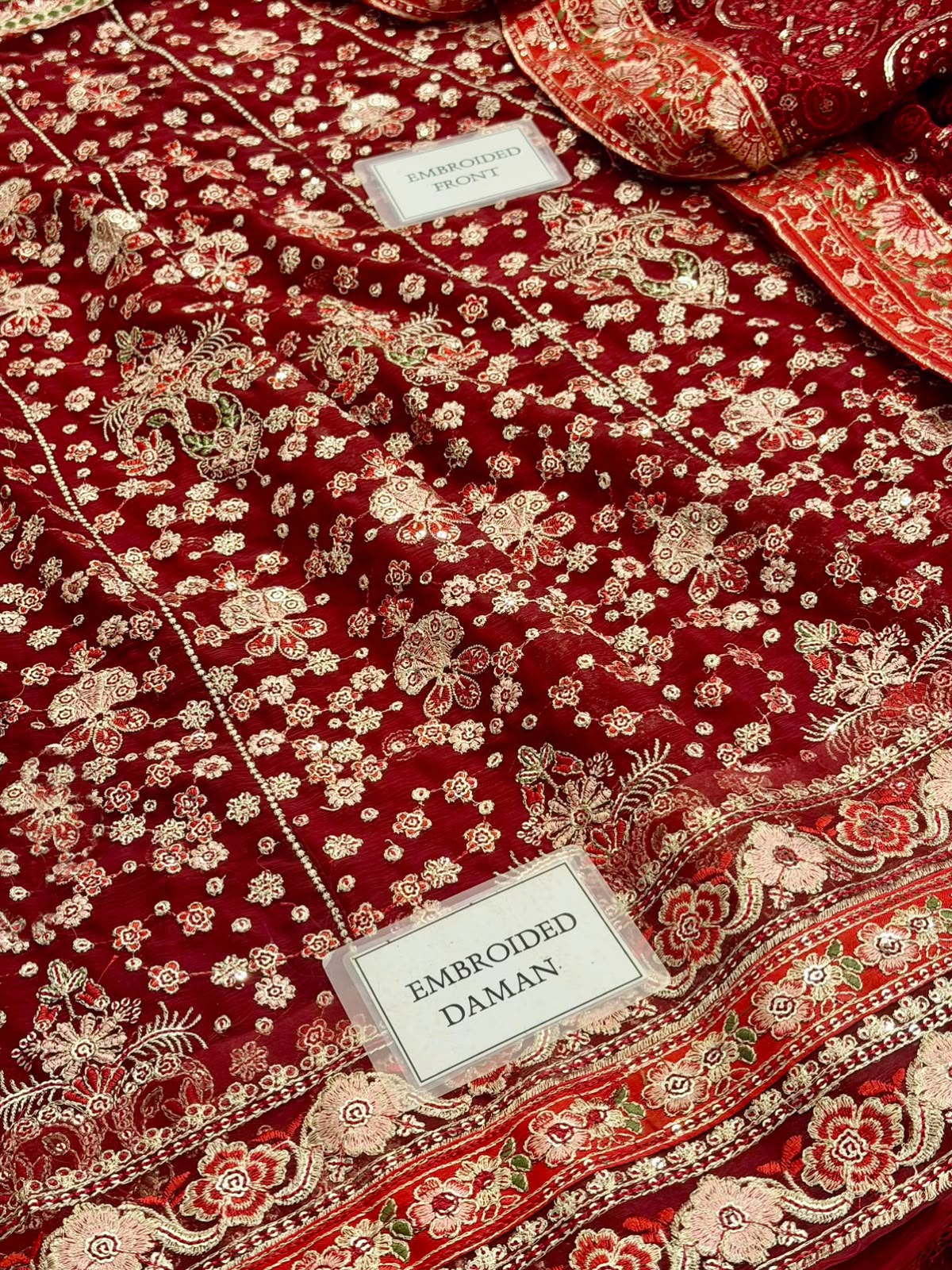 Baroque Wedding Edition Chiffon with Shamoz Sharara - Design 02