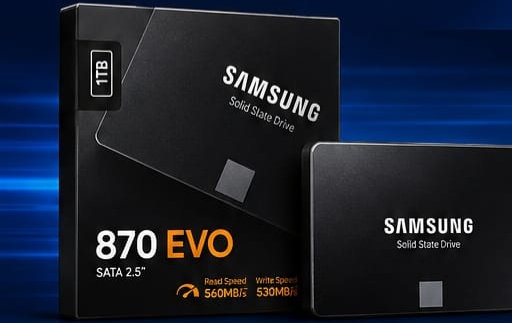 SAMSUNG 870 EVO 1TB 2.5" SATA SSD