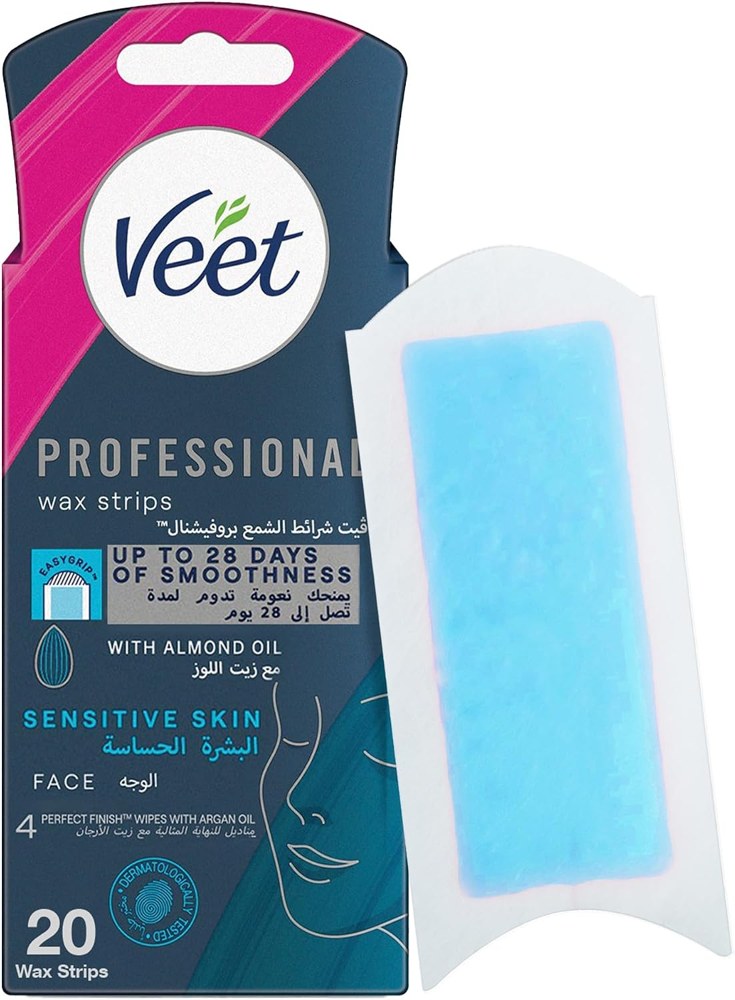 Veet Easy Gel Wax Strips Blue