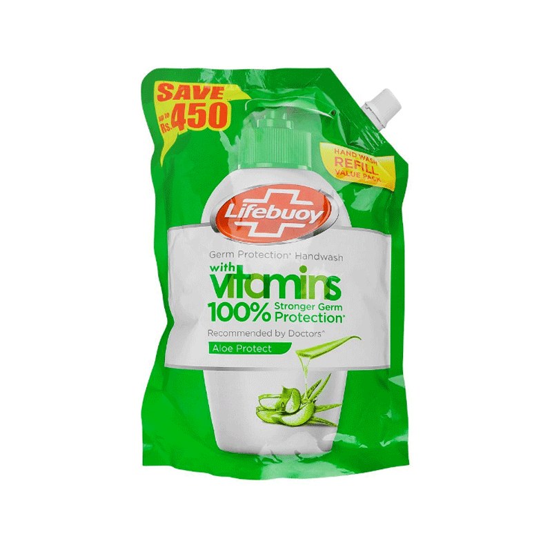 Lifebuoy Handwash Aloe Vera Pouch 900Ml