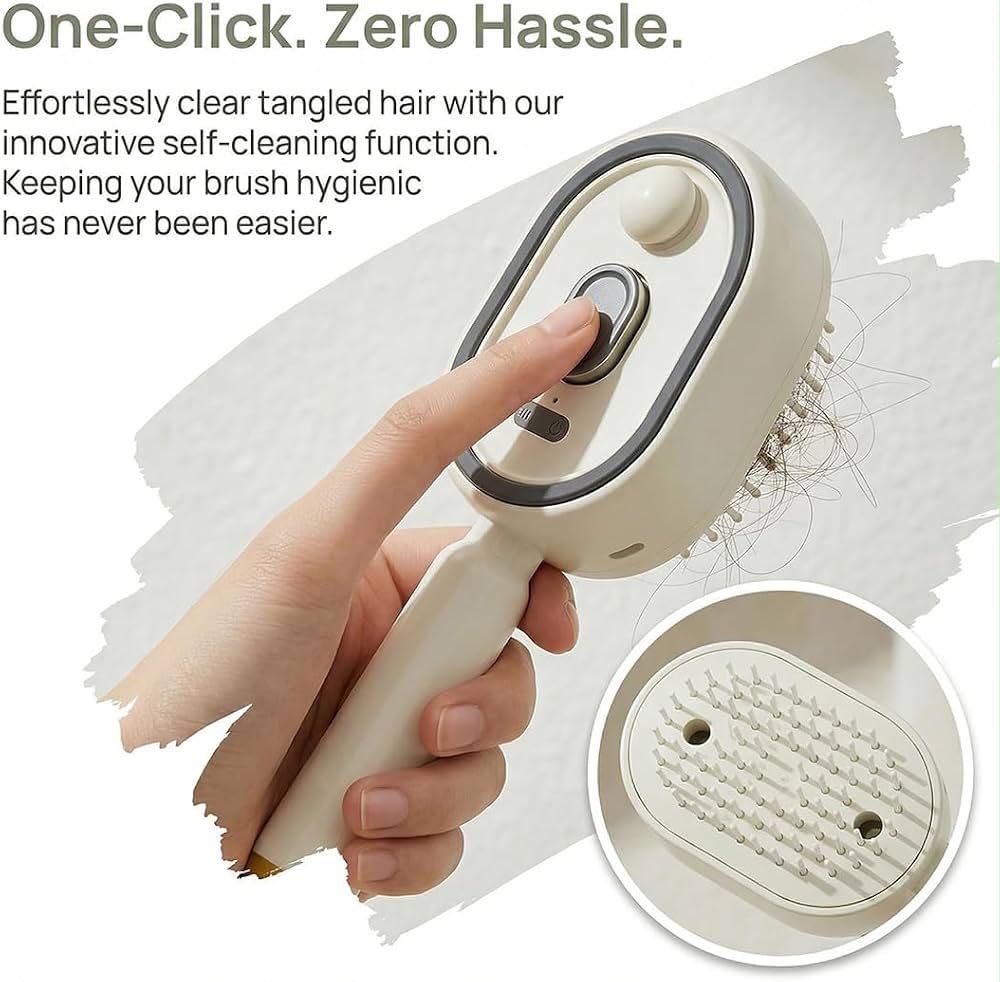 3 in 1 Electric Spray Massage Hair Brush