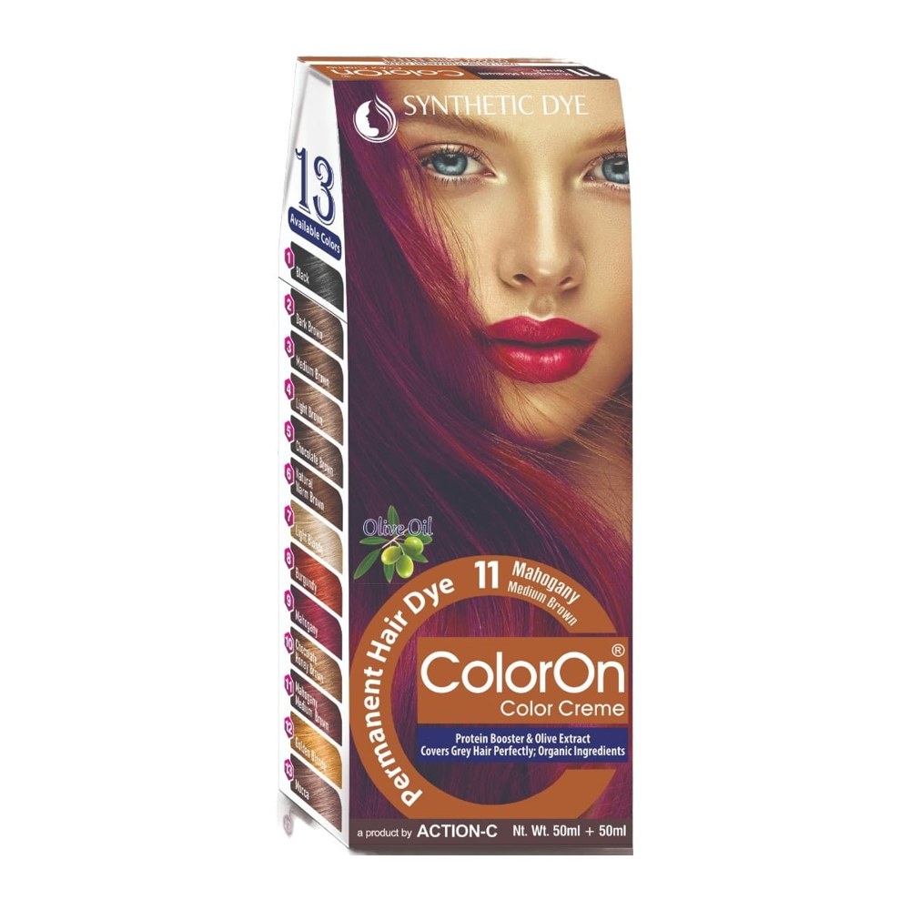 Color On Color Hair Colour 11 Mahogany Medium Brown
