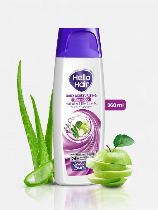Hello Hair Daily Moisturizing Shampoo 360Ml