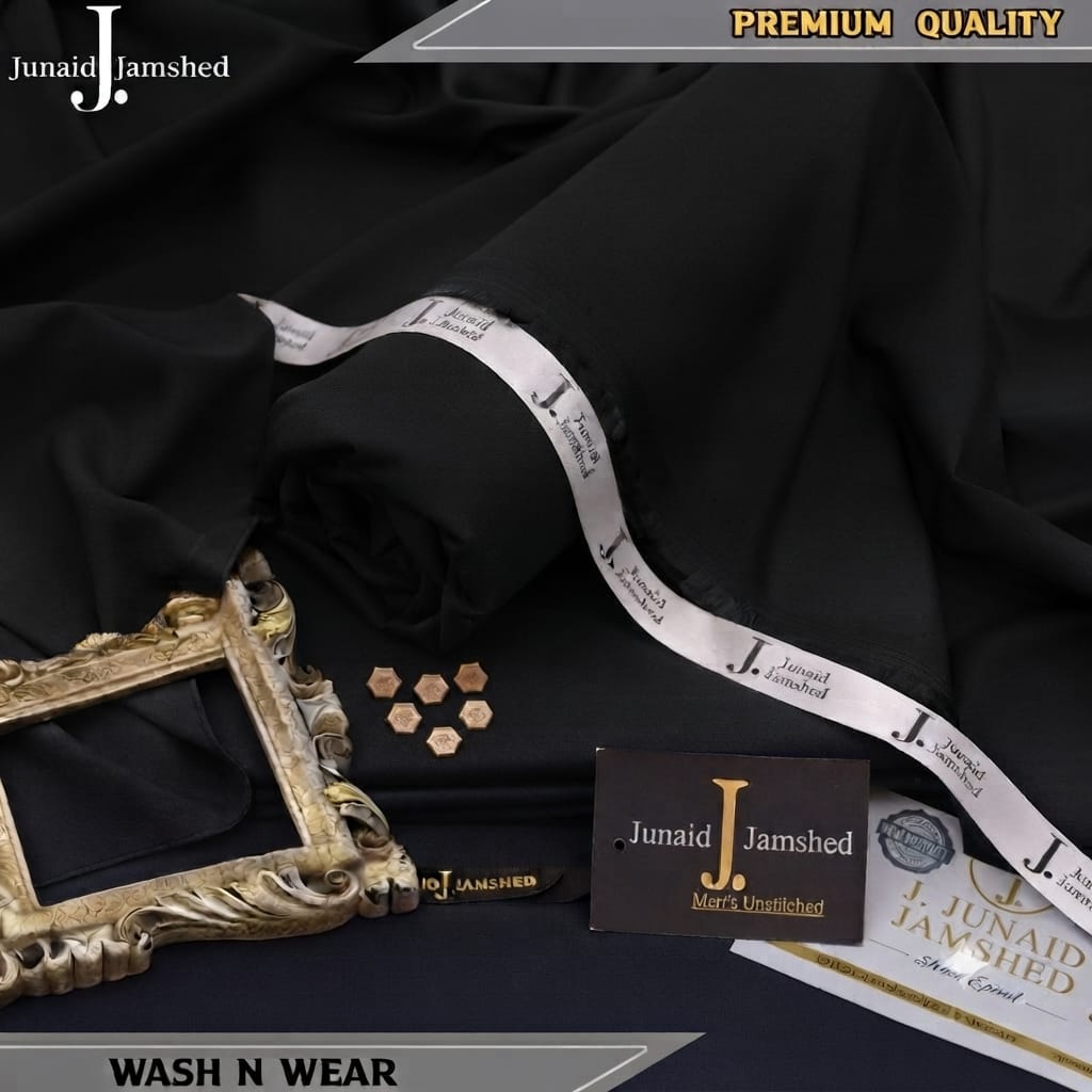 J. FOUR SEASON 2026 WASH AND WEAR AIRJET MENS - BLACK