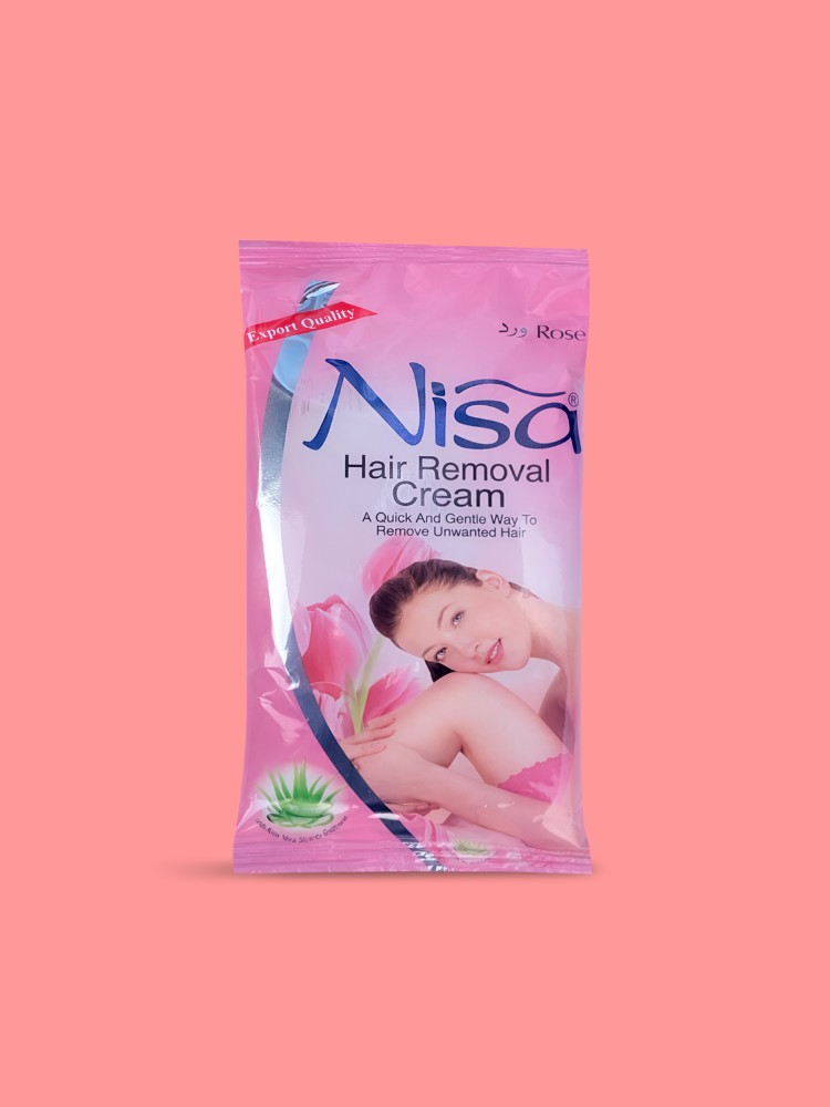 NISA HAIR REMOVAL CREAM SACHET ROSE CTN 864 SACHET