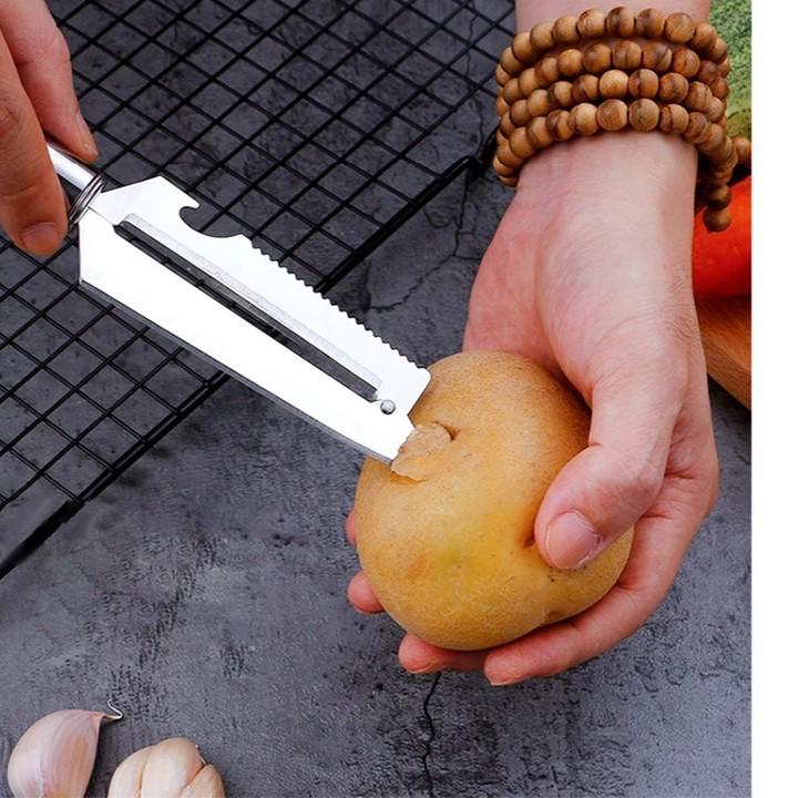 3 in 1 Peeler and Knife with Bottle Opener