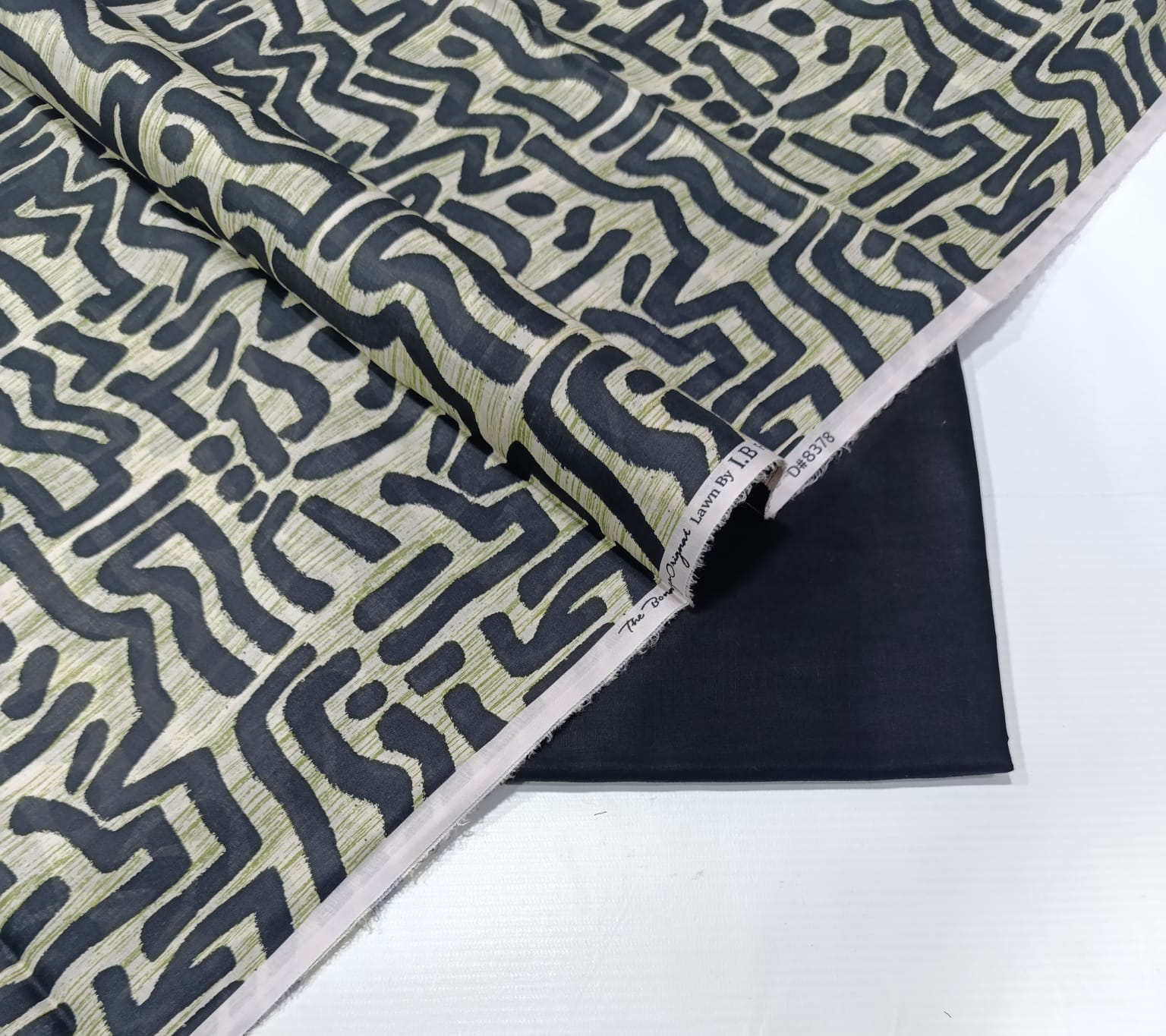 BONANZA 2PC LAWN SUMMER COLLECTION - ZEBRA GREY