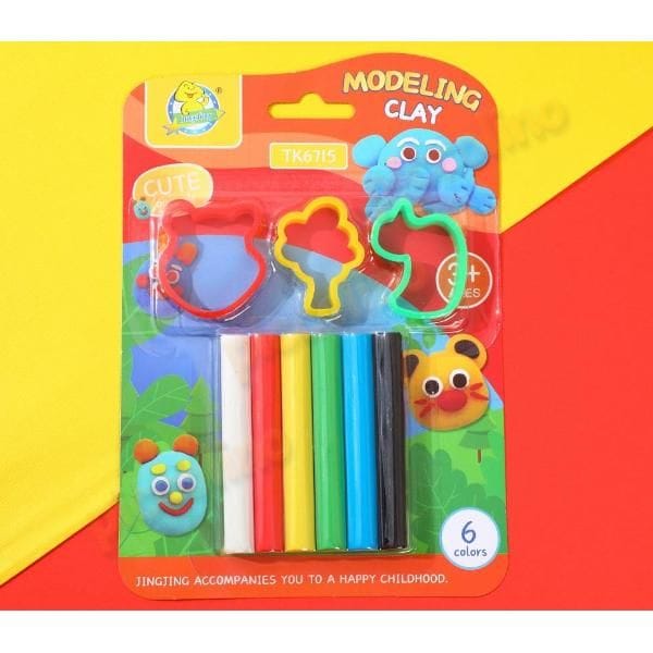 Modeling Clay 6 Colours with Shapes