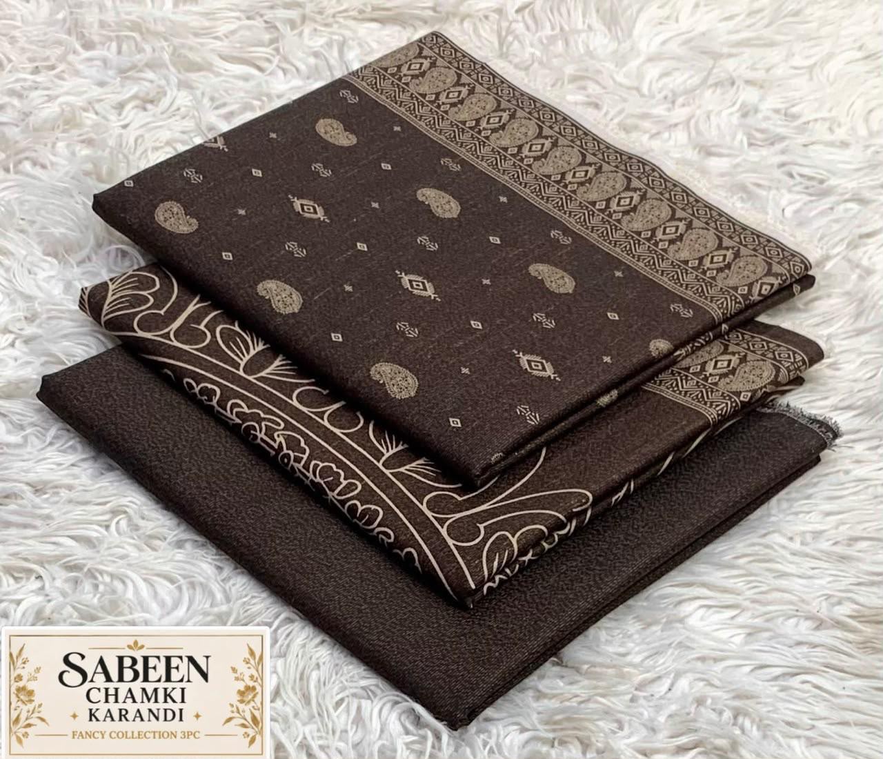 Sabeen Chamki Karandi Airjet 3pc - DESIGN 04