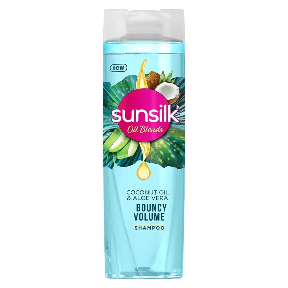 Sunsilk Coconut Oil And Aloe Vera Bouncy Volume Shampoo 380Ml