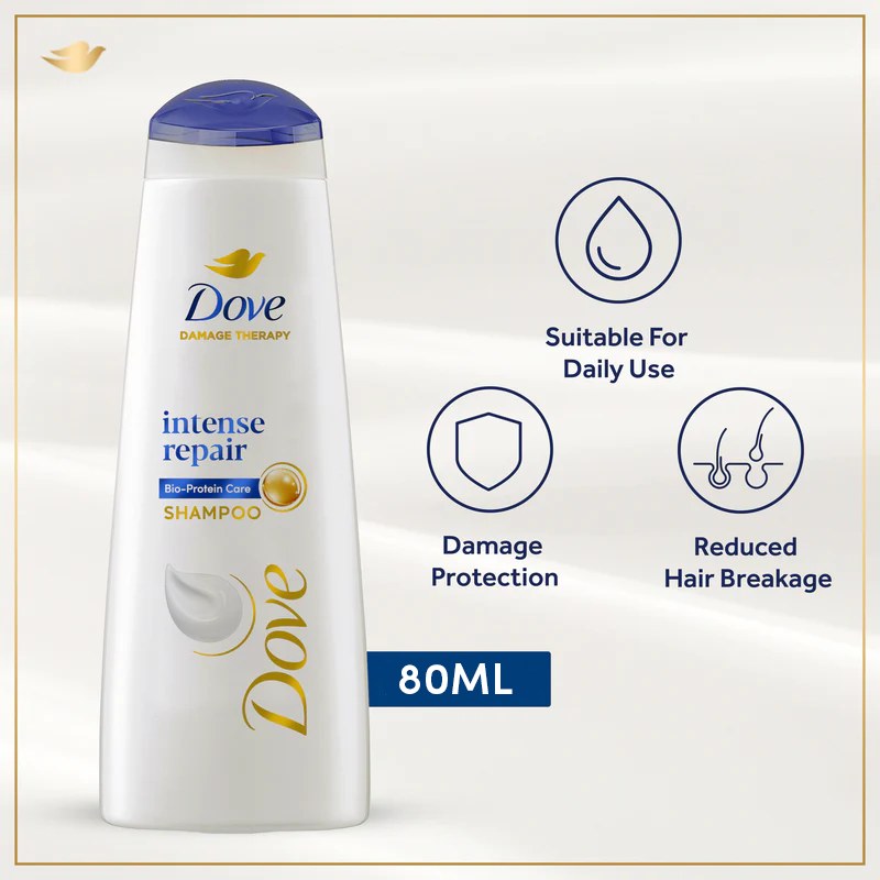 Dove Hair Shampoo Intense Repair 80Ml