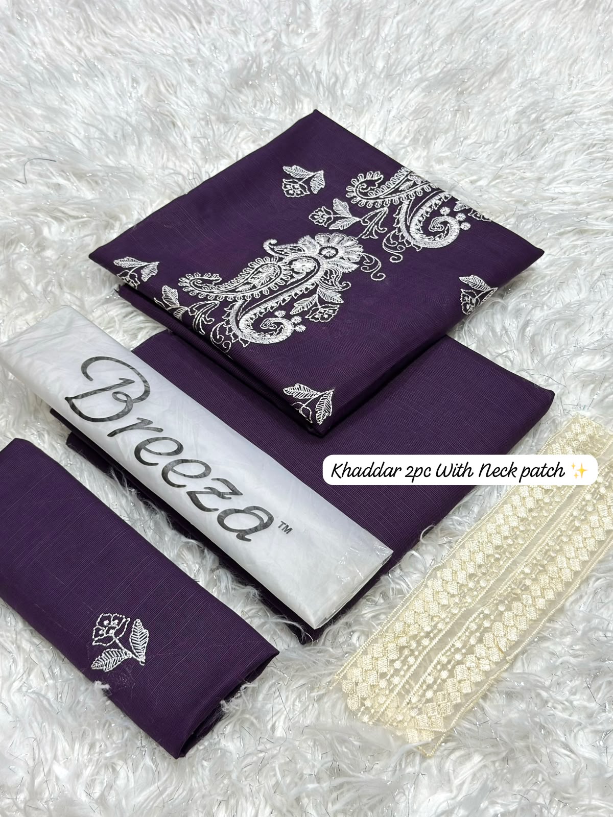 Bareeze Breeza 2pc Embroidered Khaddar - DESIGN 04