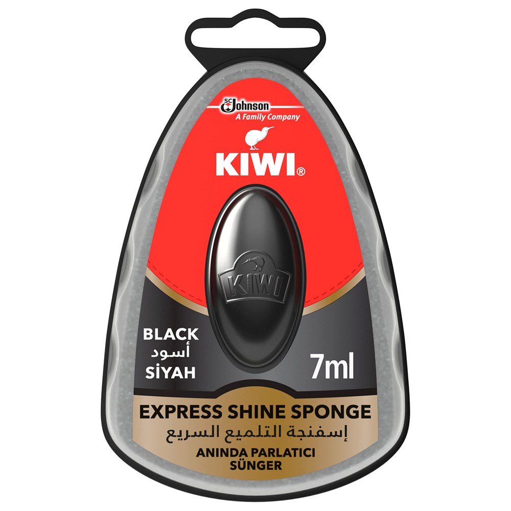 Kiwi Shoe Shine Sponge Express Black