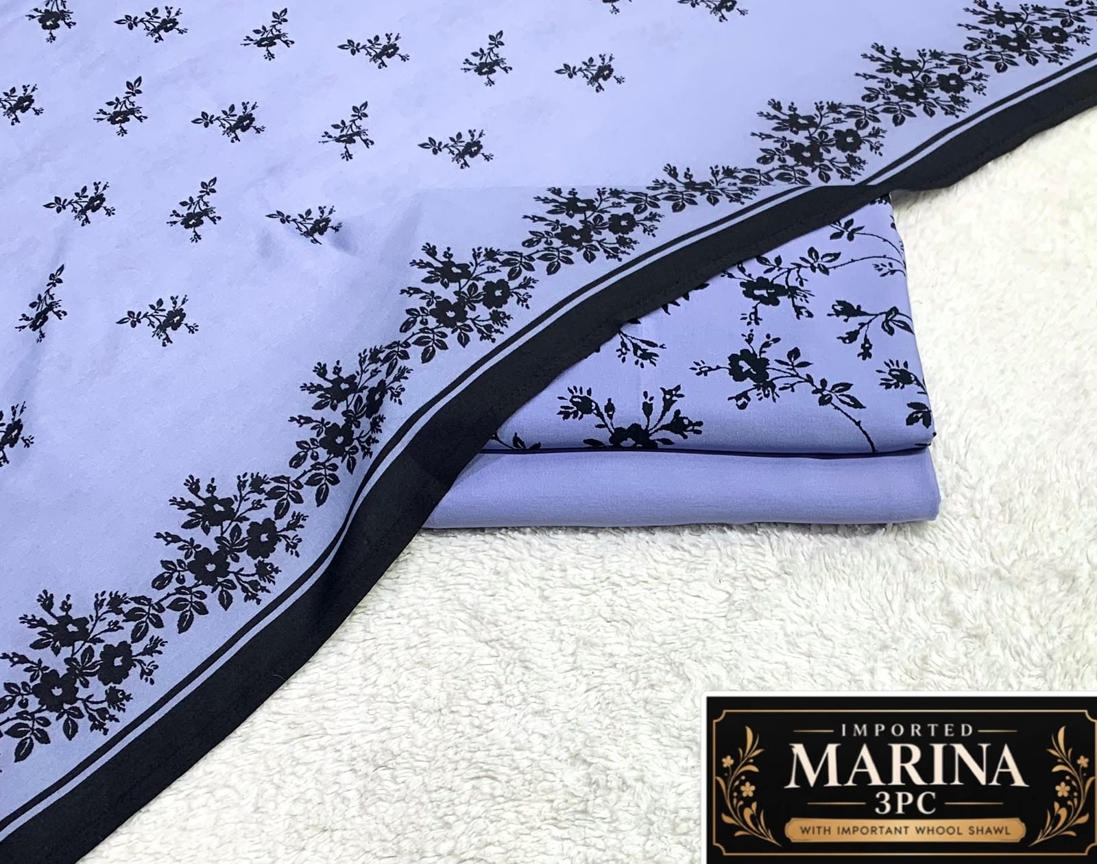 IMPORTED MARINA 3PC COLLECTION BY IT - LILAC BLUE
