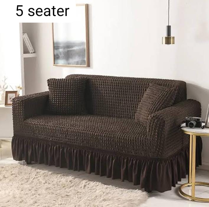 Persian Jersey Bubble Sofa Cover 5 Seater - DESIGN 04