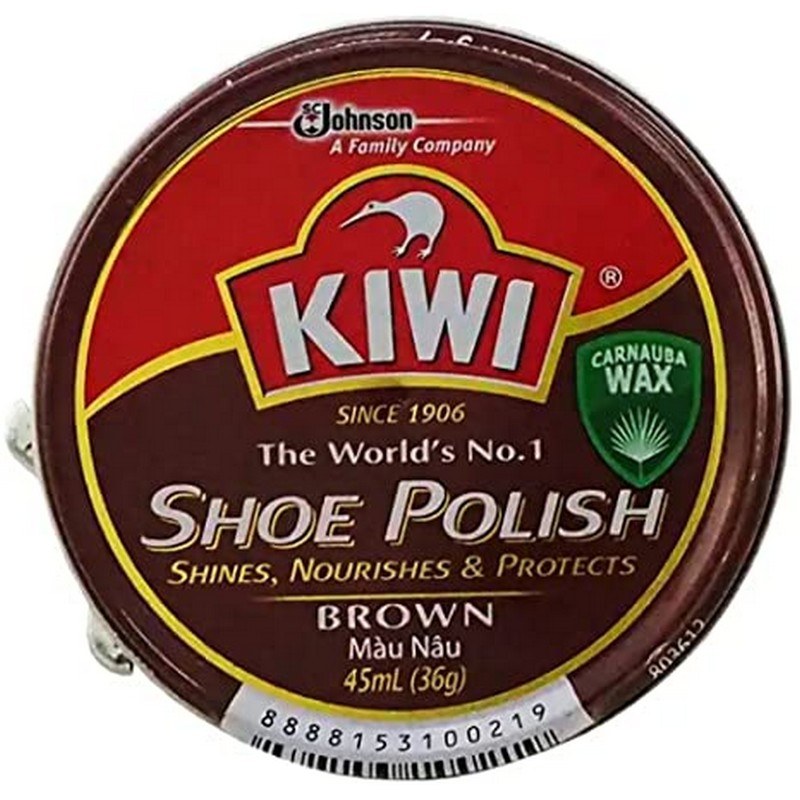 Kiwi Polish Brown 45Ml Medium