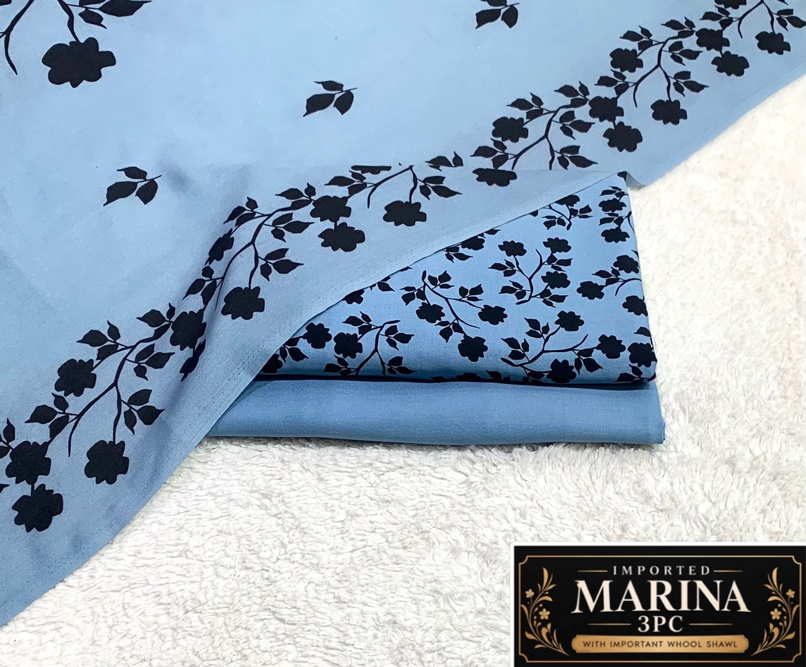 IMPORTED MARINA 3PC COLLECTION BY IT - SKY BLUE