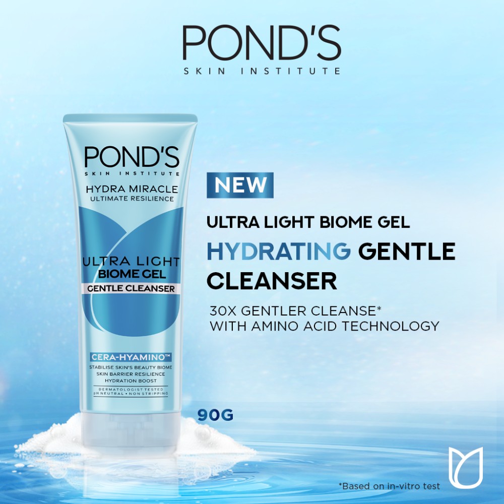 PONDS HYDRA ULTRA GEL FACEWASH 90G