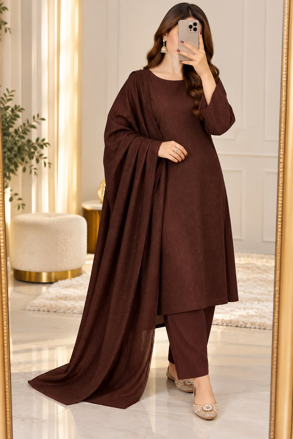 Bareeze Dhanak 3PC Suit - DESIGN 05