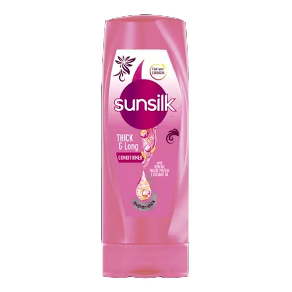 Sunsilk Conditioner Thick And Long Pink 180Ml
