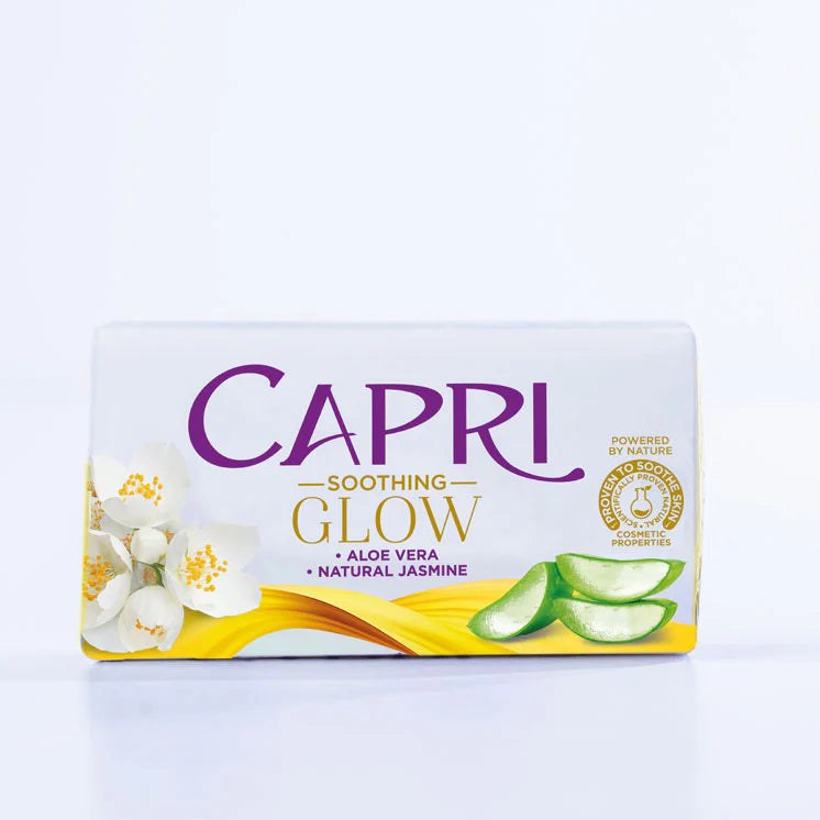 Capri Soothing Glow Soap 3 In 1 Bundle Pack Yellow 150G