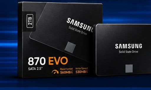 SAMSUNG 870 EVO 2TB 2.5" SATA SSD