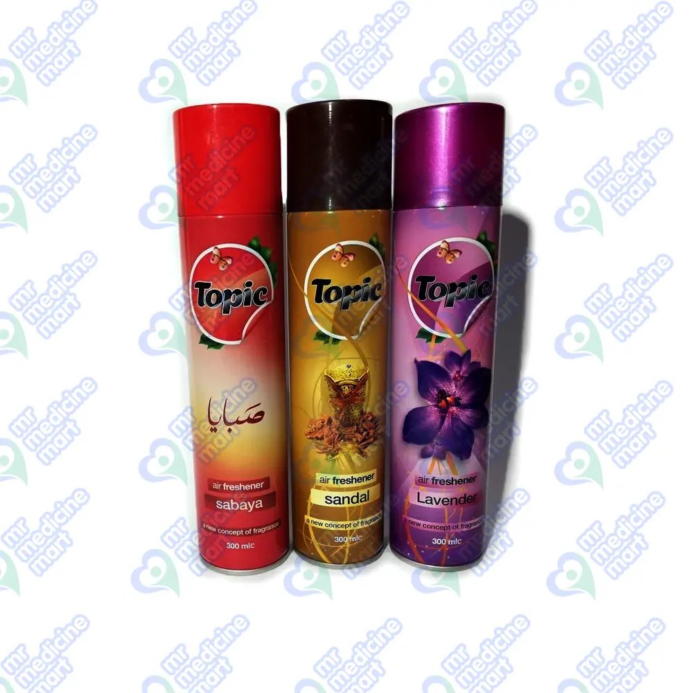 Topic Room Spray Air Freshener Mix Varients Available 300Ml