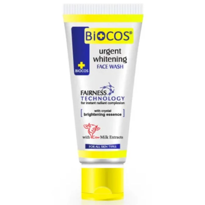 Biocos Whitening Urgent Facial 24Pcs Box