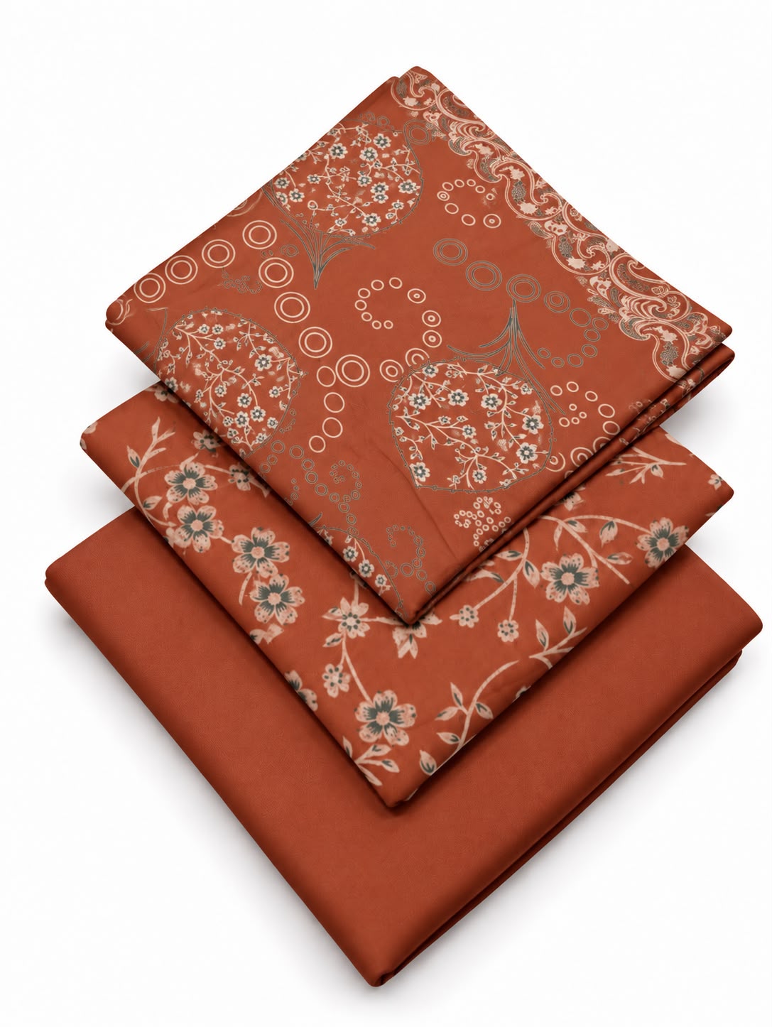 Dhanak Printed Hit Code Unstitched 3pc - DESIGN 03