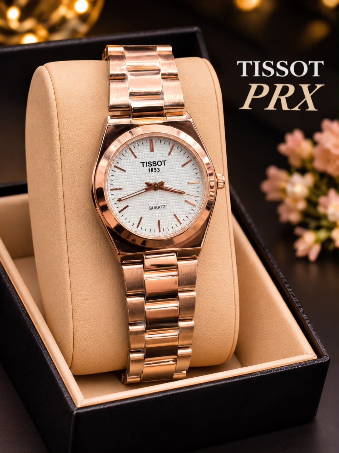 Tissot PRX Ladies Watch Two-Tone Chain