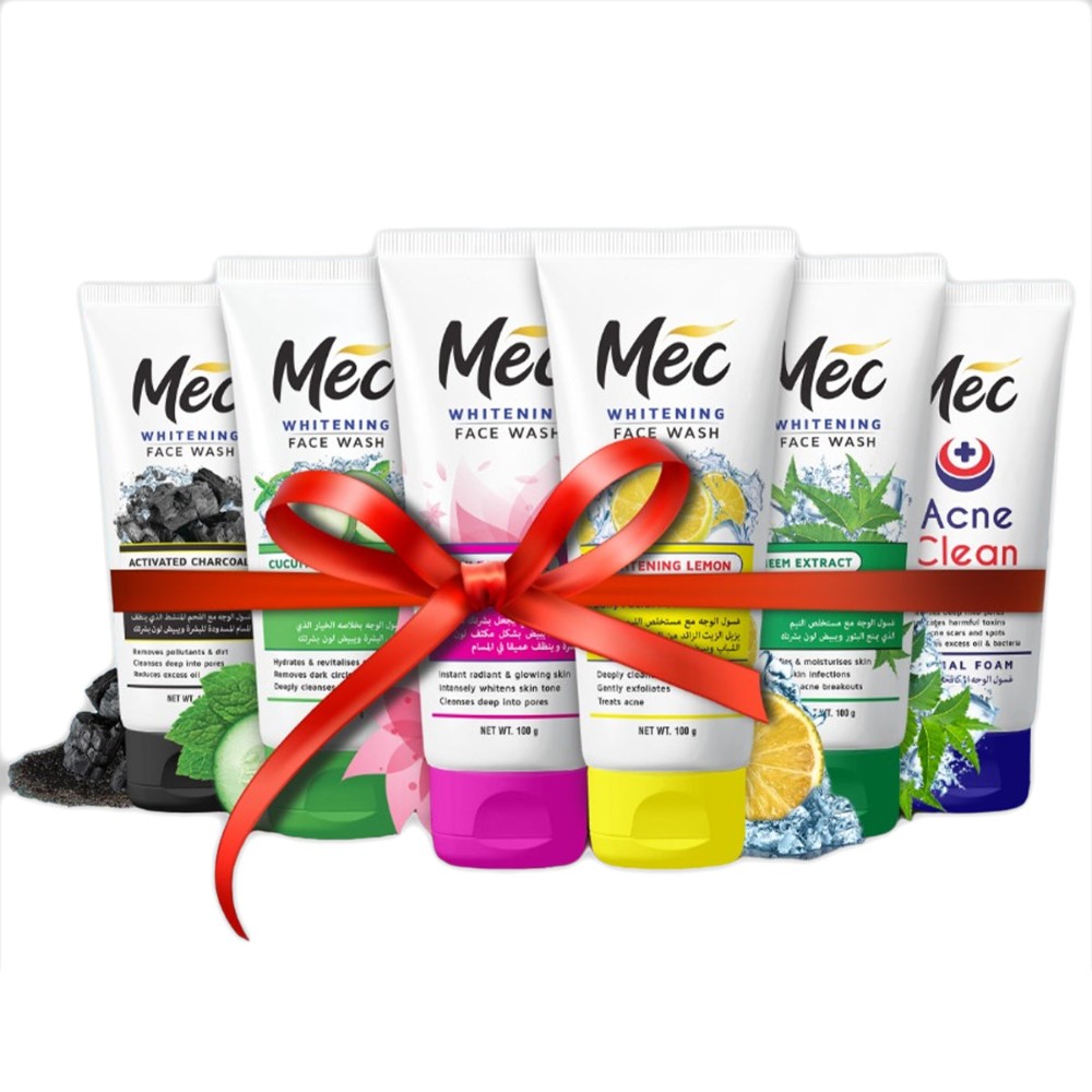MEC FACE WASH MIX COLOUR CTN PACK