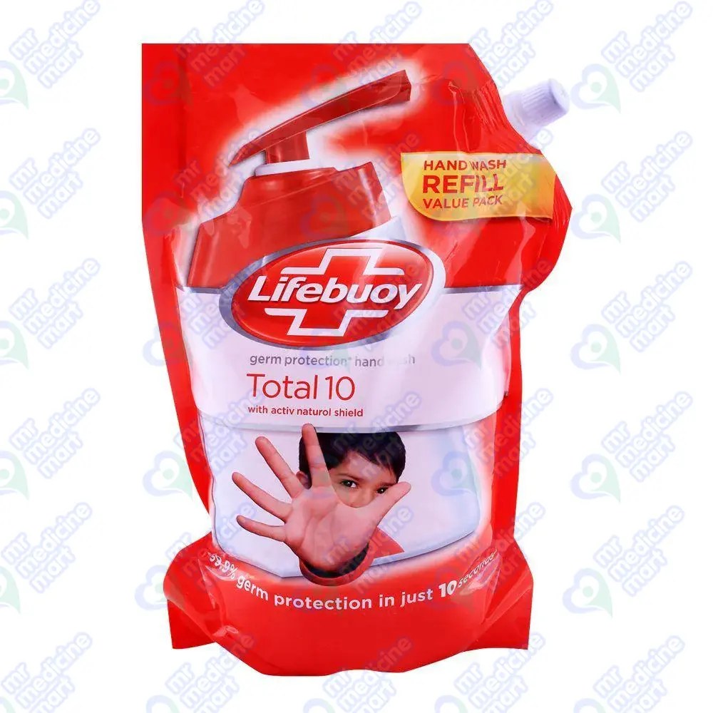 Lifebuoy Handwash Total Protect Red Pouch 900Ml