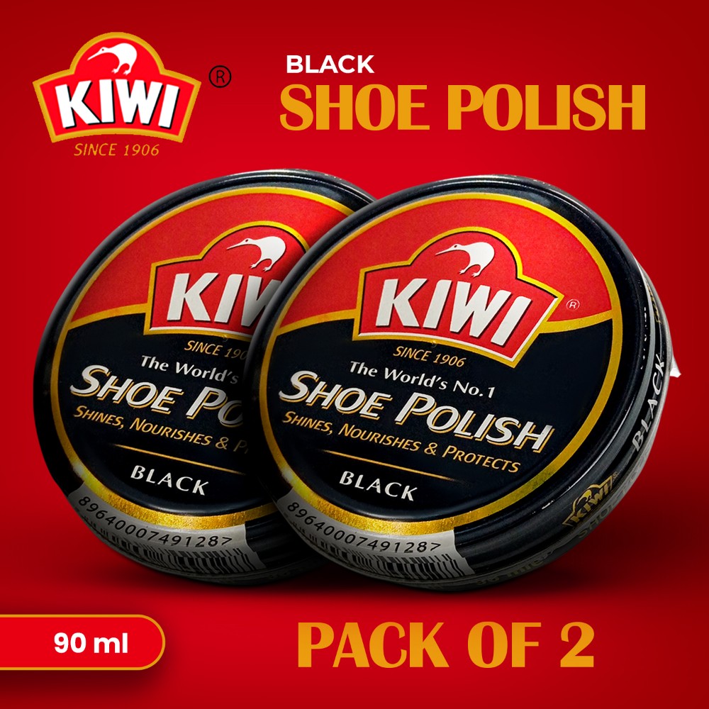 KIWI POLISH BLACK 90ML LARGE