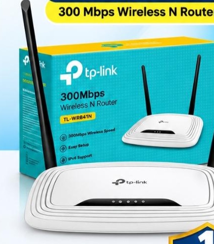 TP-LINK TL-WR841N 300MBPS WIRELESS N ROUTER