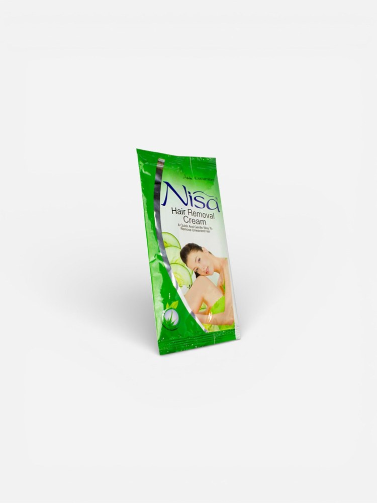 Nisa Hair Removal Cream Sachet Cucumber